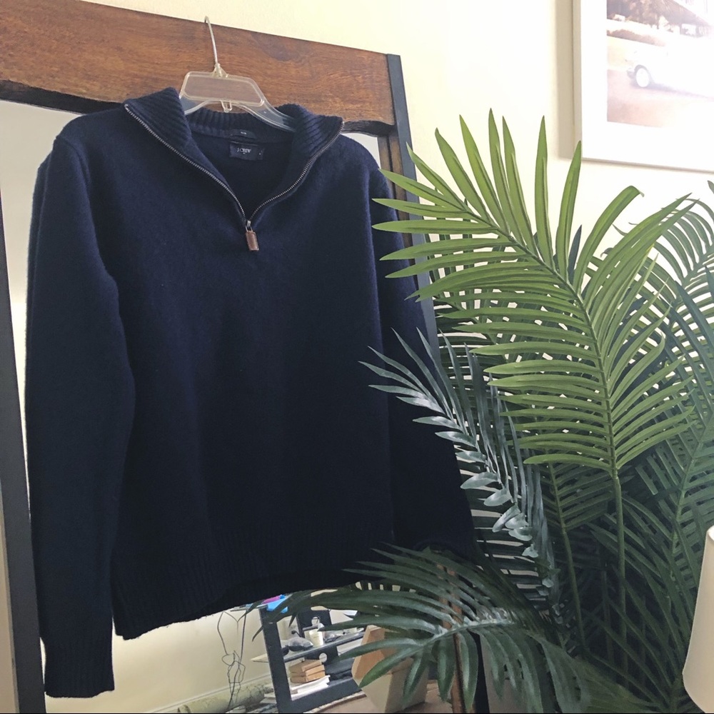 J Crew Navy Sweater